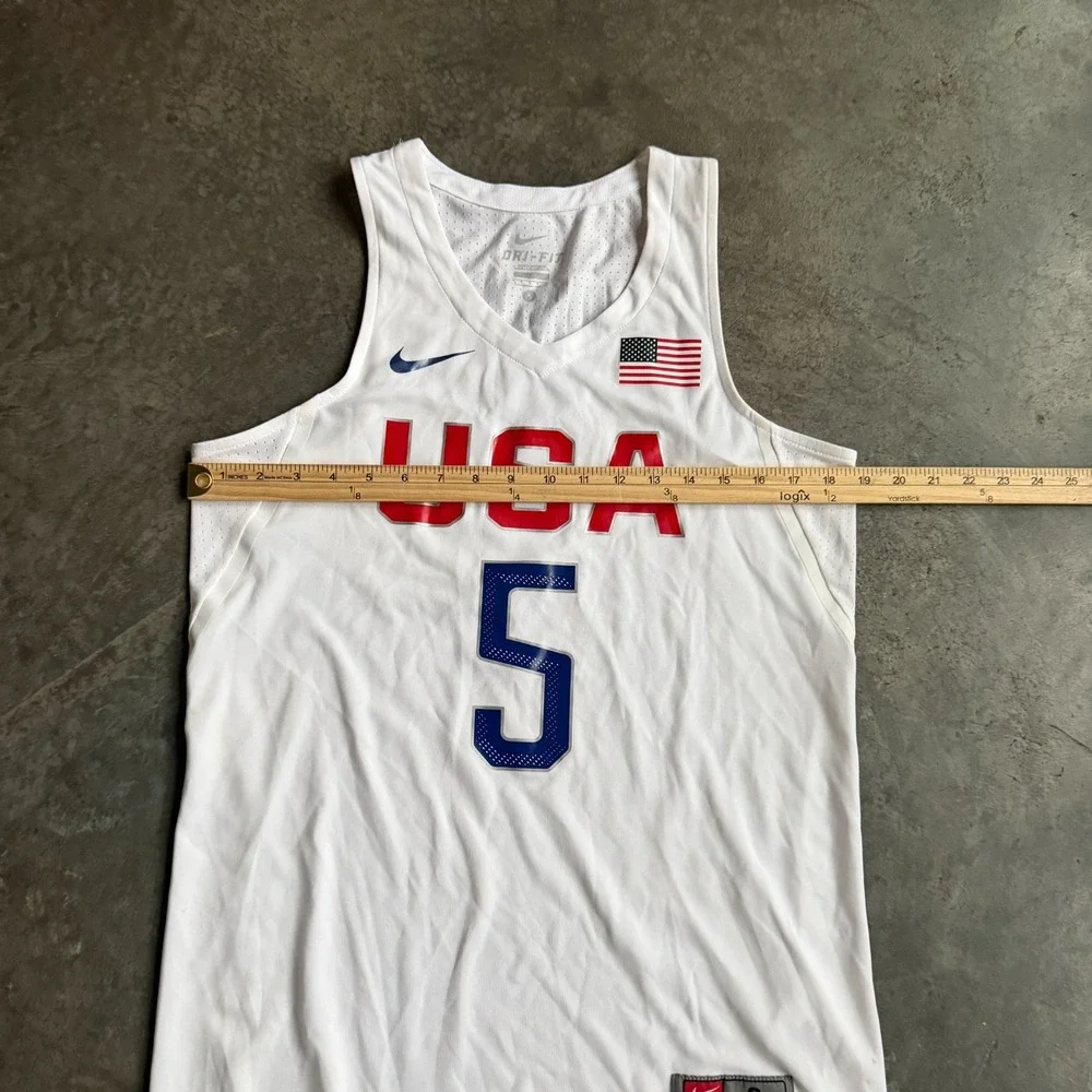 Nike USA National Team Basketball Jersey #5 Kevin Durant Mens Small Dri Fit